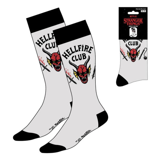 Stranger Things Socken Hellfire Club White 38-45 Image
