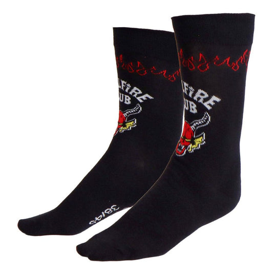 Stranger Things Socken Hellfire Club Black 38-45 Image 1