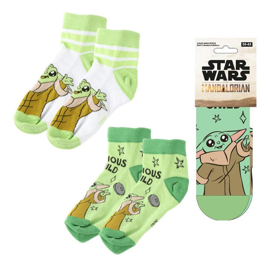 Star Wars: The Mandalorian Knöchelsocken 2-er Pack 38-45 Image 1