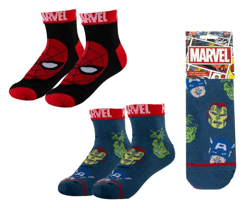 Marvel Socken 2er-Pack Short 38-45 Image