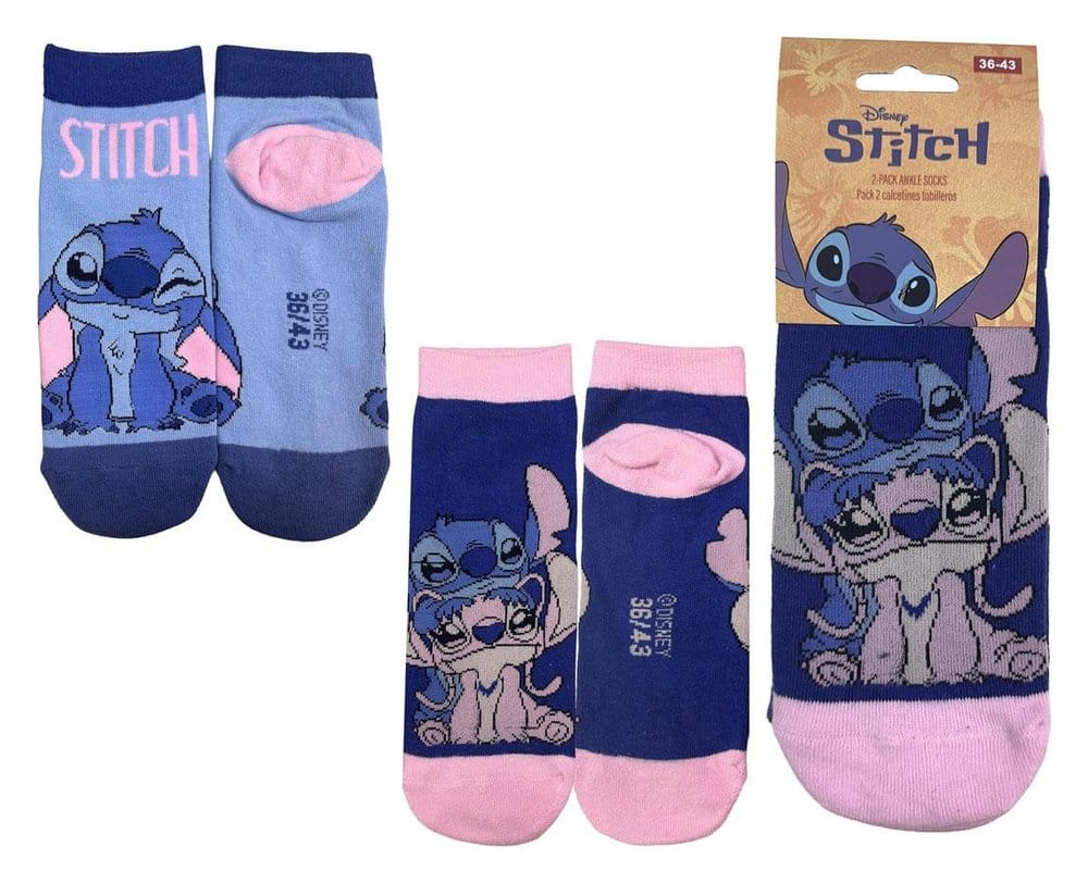 Disney Socken 2er-Pack Stitch Short 36-43 Image