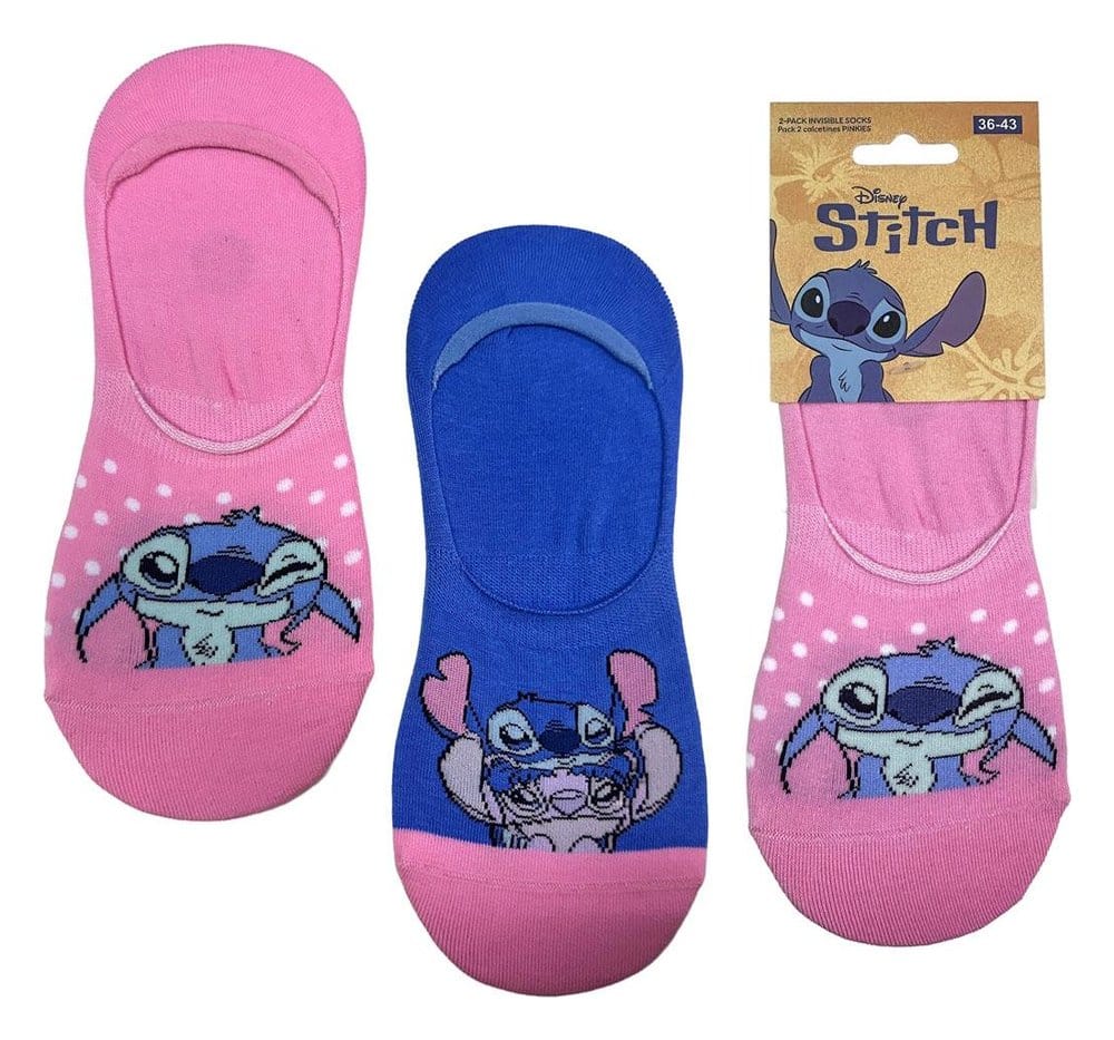 Disney Socken 2er-Pack Stitch Pinkies 36-43 Image