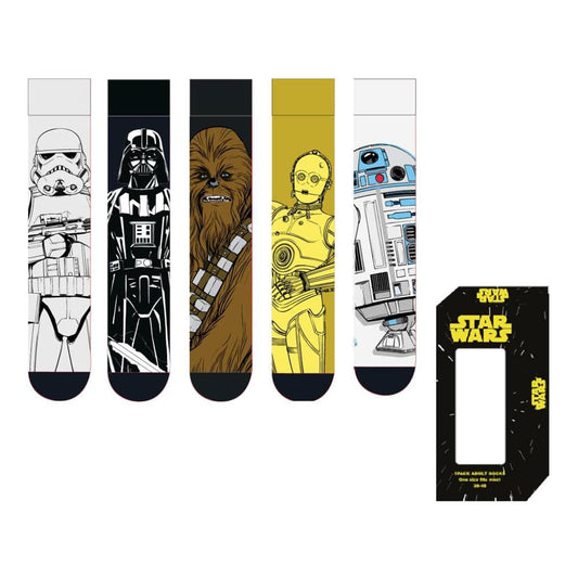 Star Wars Socken 5er-Pack 38-45 Image