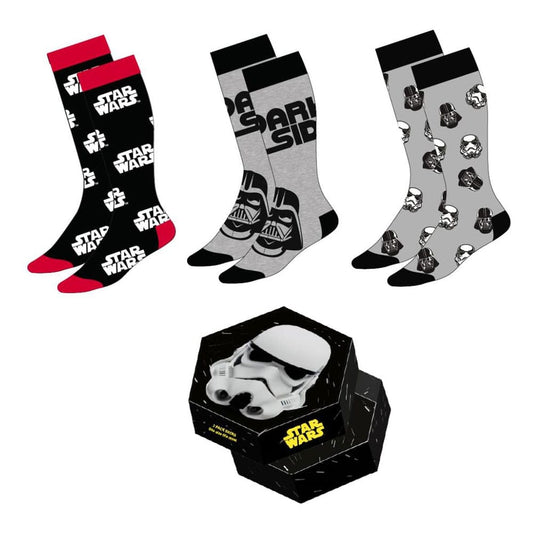 Star Wars Socken 3er-Pack Stormtrooper 38-45 Image