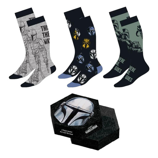 Star Wars: The Mandalorian Socken 3er-Pack Mandalorian 38-45 Image