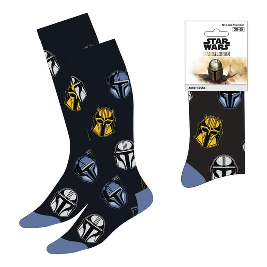 Star Wars: The Mandalorian Socken Helmets 38-45 Image
