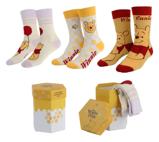 Winnie Puuh Socken 3er-Pack 36-43 Image