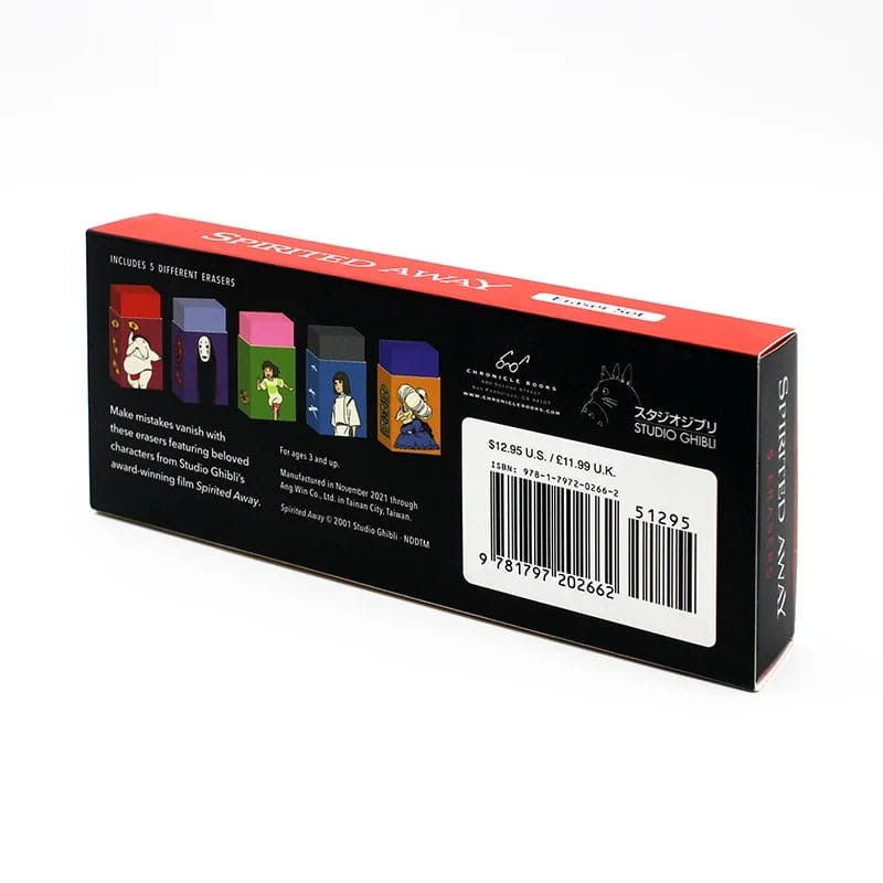 Chihiros Reise ins Zauberland Radiergummi Set (5) Image 2