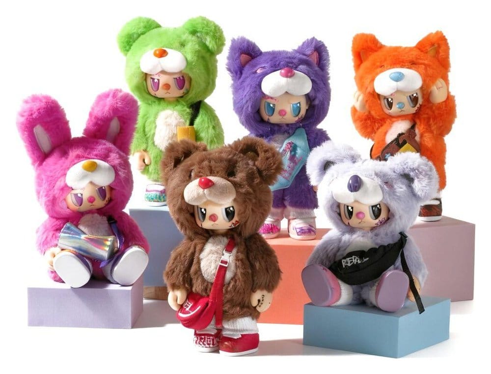Rebel Bears Actionfiguren Plüsch Blind Box Movable Series Display 18 cm (6) Image 9