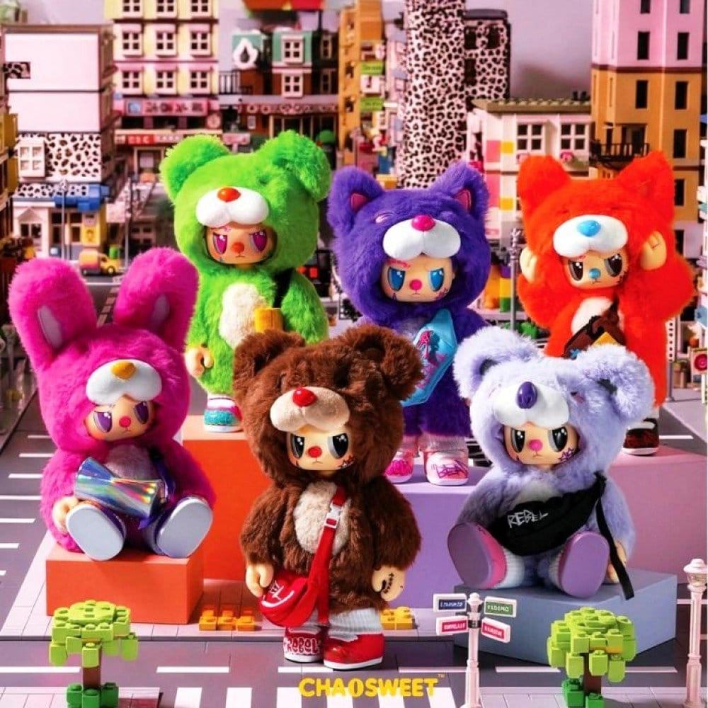 Rebel Bears Actionfiguren Plüsch Blind Box Movable Series Display 18 cm (6) Image 11