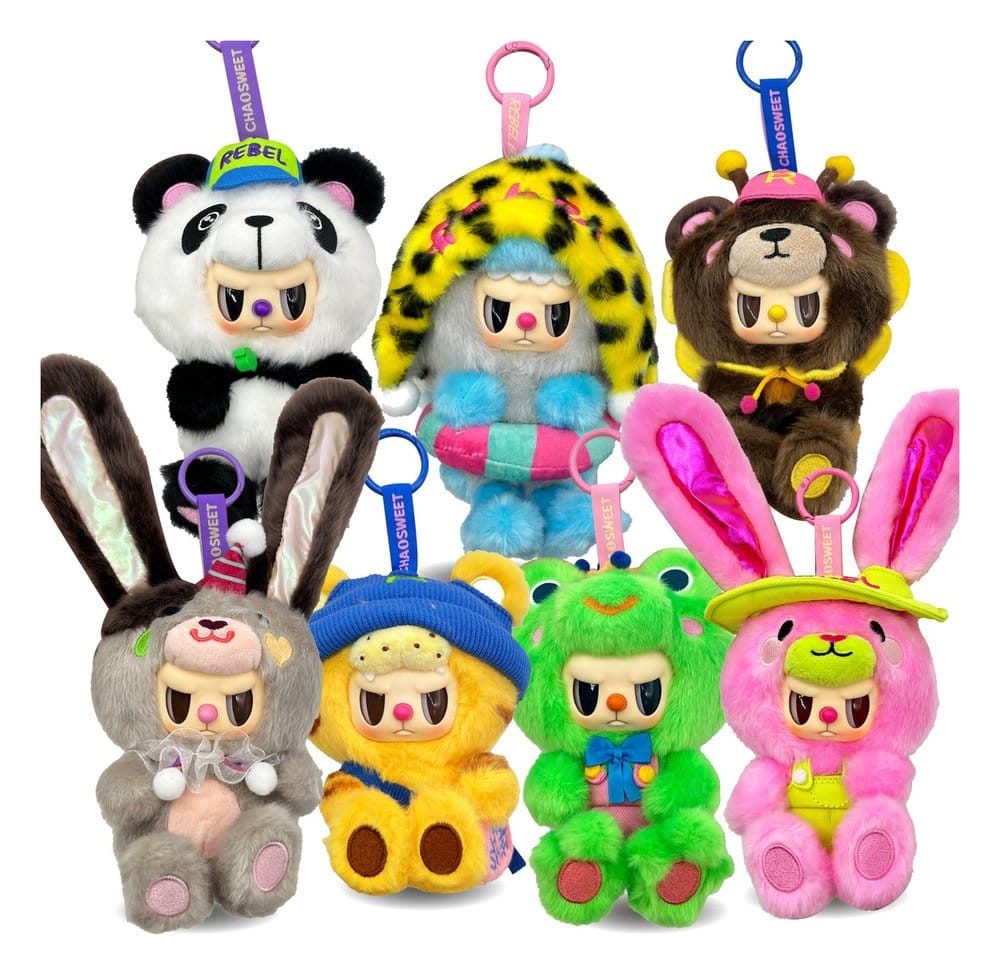 Rebel Bears Vinyl Plüschfiguren Blind Box Sweet Zoo Display 10 cm (6) Image 1