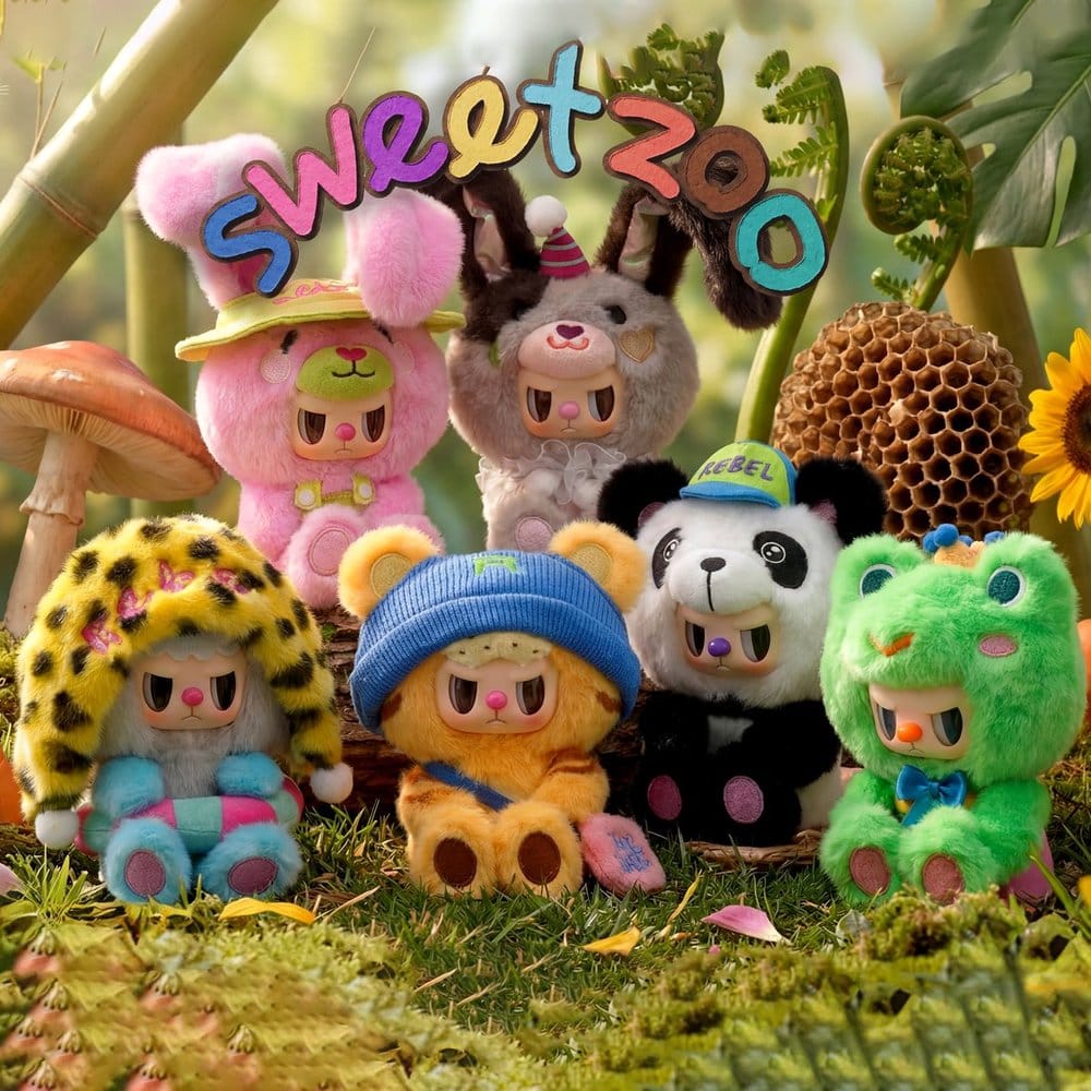 Rebel Bears Vinyl Plüschfiguren Blind Box Sweet Zoo Display 10 cm (6) Image 11
