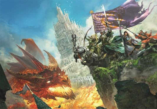 Dungeons & Dragons Gaming Puzzle Collection Puzzle Attack of the Dragon (500 Teile) Image 2