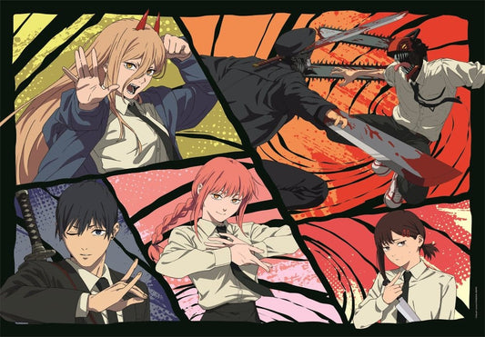 Chainsaw Man Anime Puzzle Collection Puzzle Chainsaw Man Frames (500 Teile) Image 2