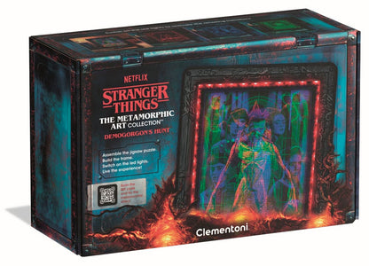 Stranger Things Metamorphic Art Collection Puzzle mit Leucht-Effekt Demogorgon (520 Teile) Image 2