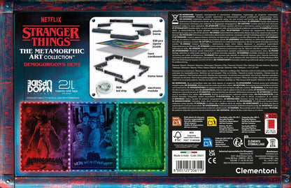 Stranger Things Metamorphic Art Collection Puzzle mit Leucht-Effekt Demogorgon (520 Teile) Image 3