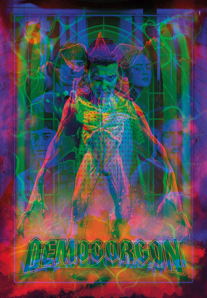 Stranger Things Metamorphic Art Collection Puzzle mit Leucht-Effekt Demogorgon (520 Teile) Image 4