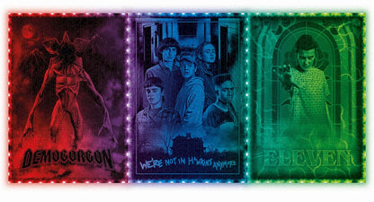 Stranger Things Metamorphic Art Collection Puzzle mit Leucht-Effekt Demogorgon (520 Teile) Image 5