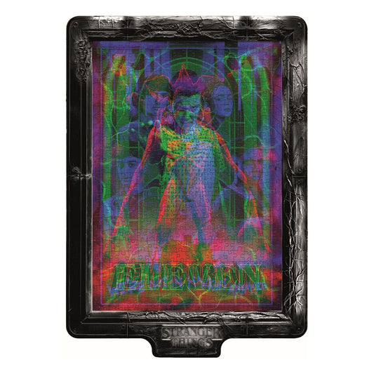 Stranger Things Metamorphic Art Collection Puzzle mit Leucht-Effekt Demogorgon (520 Teile) Image 1