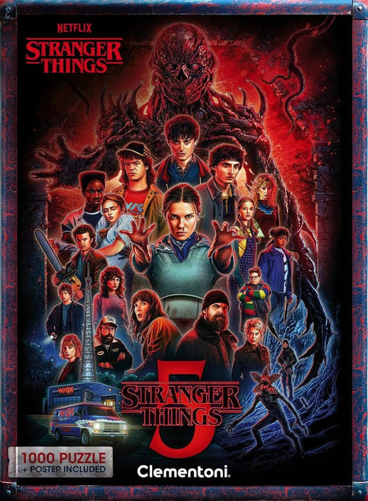 Stranger Things Puzzle Season 5 (1000 Teile) Image 1