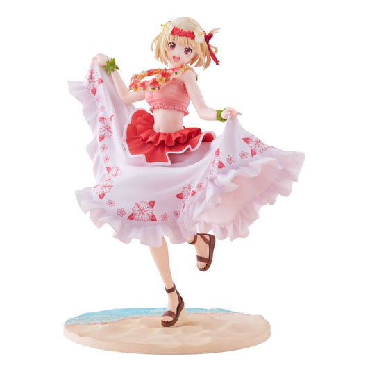 Lycoris Recoil PVC Statue 1/7 Chisato Nishikigi Hawaii Ver. 24 cm Image 1