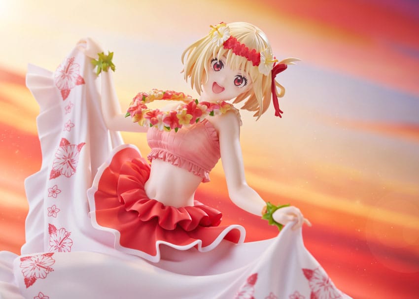 Lycoris Recoil PVC Statue 1/7 Chisato Nishikigi Hawaii Ver. 24 cm Image 12