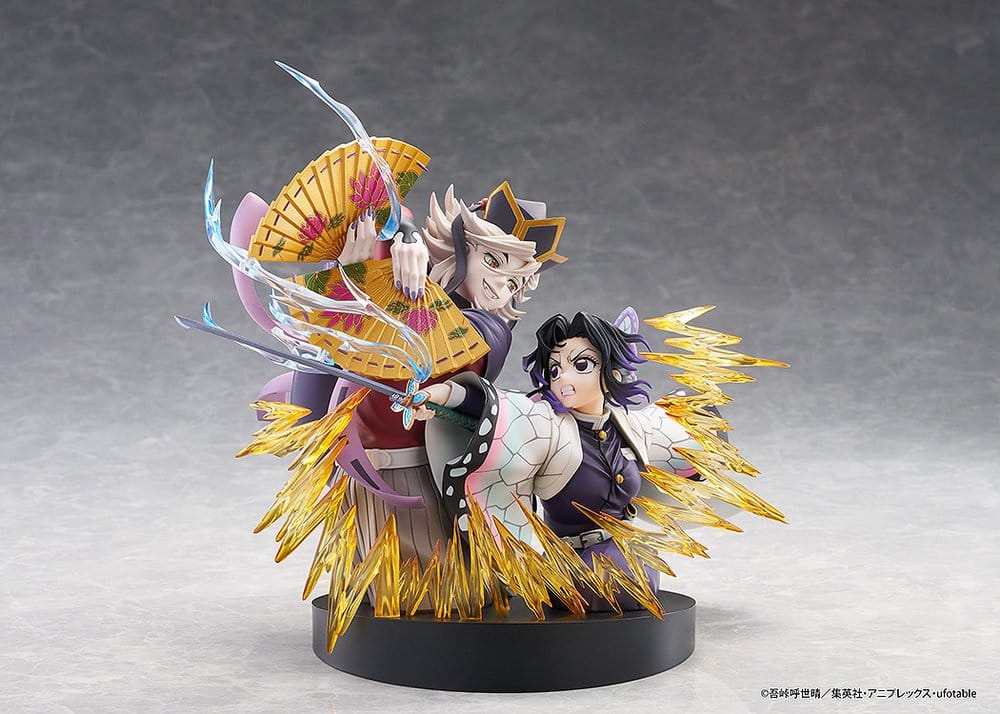 Demon Slayer: Kimetsu no Yaiba PVC Figuren 2er-Pack Shinobu Kocho & Doma 18 cm Image 2