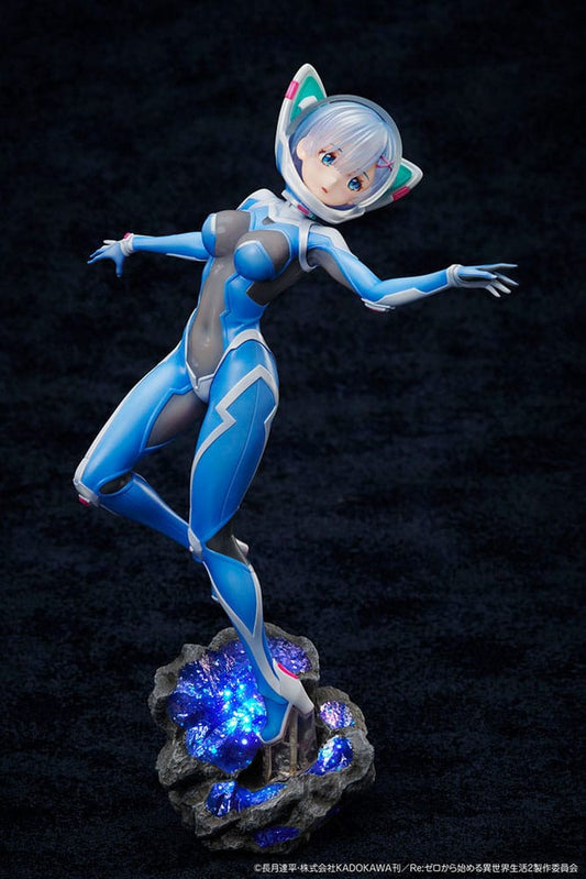 Re:Zero Starting Life in Another World PVC Statue 1/7 Rem A×A SF Space Suit 26 cm Image 2