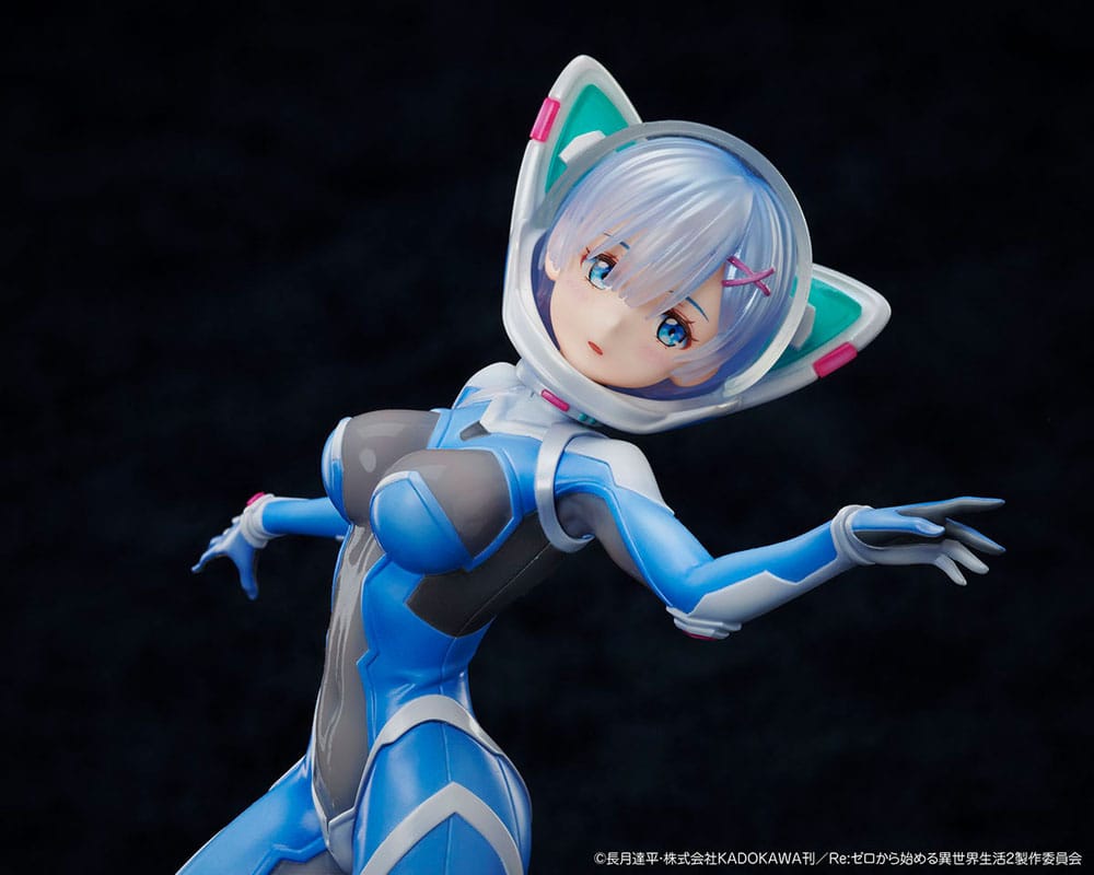 Re:Zero Starting Life in Another World PVC Statue 1/7 Rem A×A SF Space Suit 26 cm Image 5