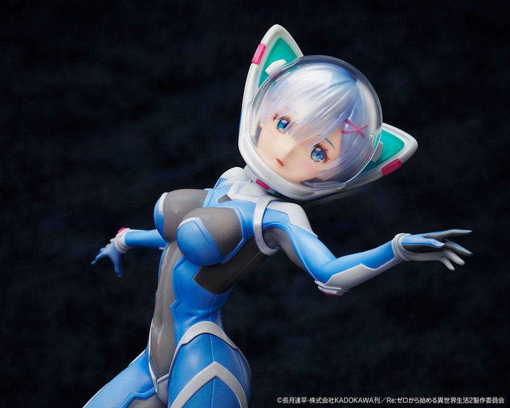 Re:Zero Starting Life in Another World PVC Statue 1/7 Rem A×A SF Space Suit 26 cm Image 6