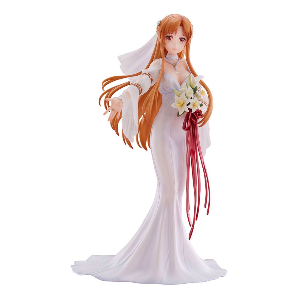 Sword Art Online PVC Statue 1/7 Asuna Wedding Ver. 25 cm Image 1
