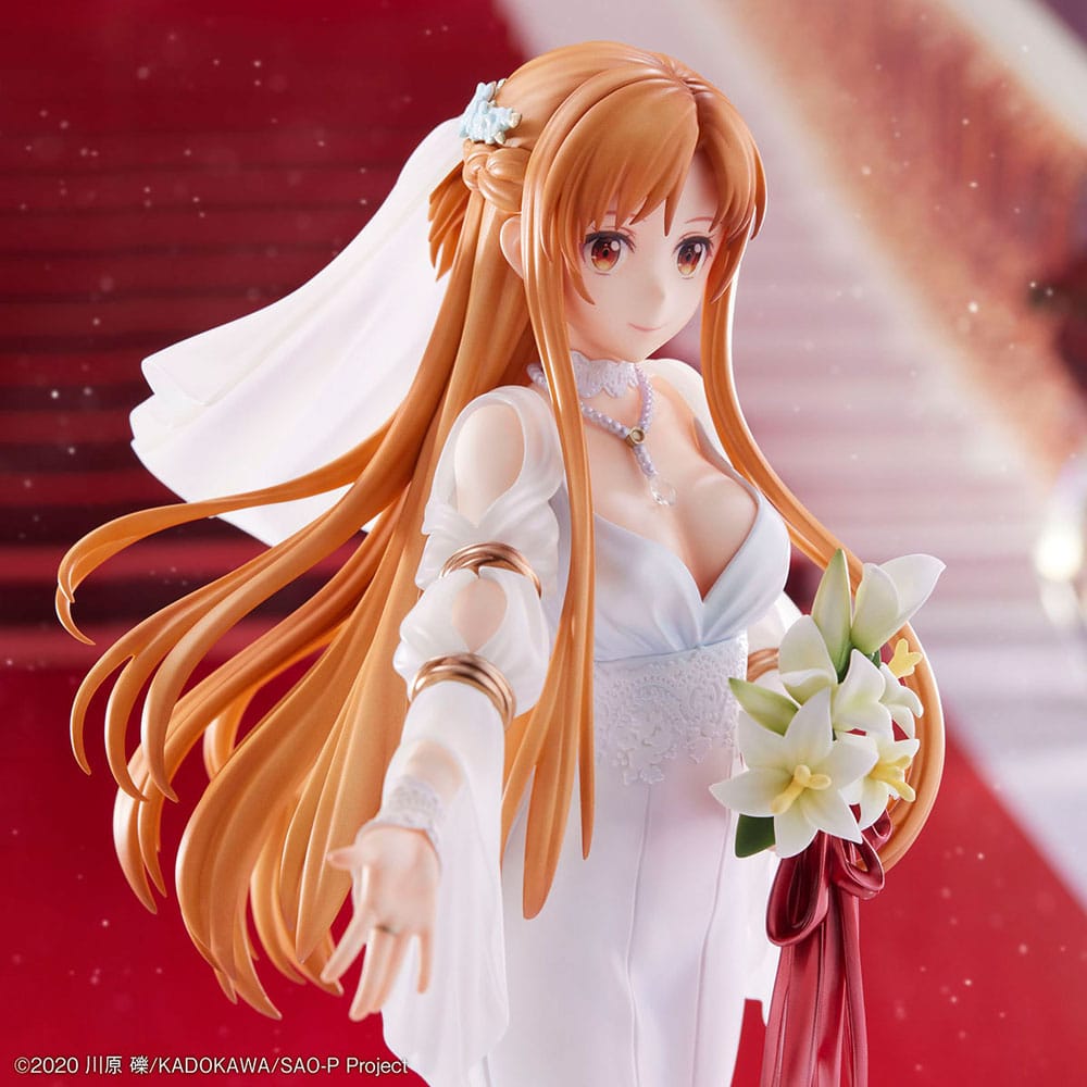 Sword Art Online PVC Statue 1/7 Asuna Wedding Ver. 25 cm Image 5