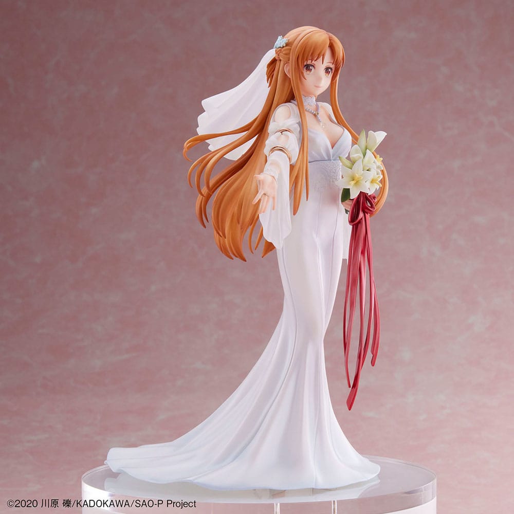 Sword Art Online PVC Statue 1/7 Asuna Wedding Ver. 25 cm Image 6