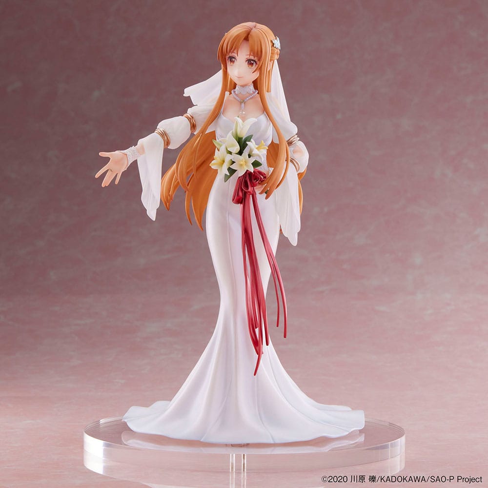 Sword Art Online PVC Statue 1/7 Asuna Wedding Ver. 25 cm Image 7