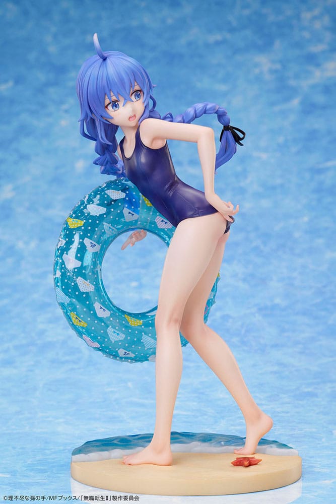 Mushoku Tensei: Jobless Reincarnation PVC Statue 1/7 Roxy Migurudia Navy Blue Swimsuit Ver. 20 cm Image 6