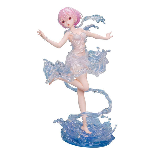Re:Zero Starting Life in Another World PVC Statue 1/7 Ram Aqua Dress 23 cm Image 1