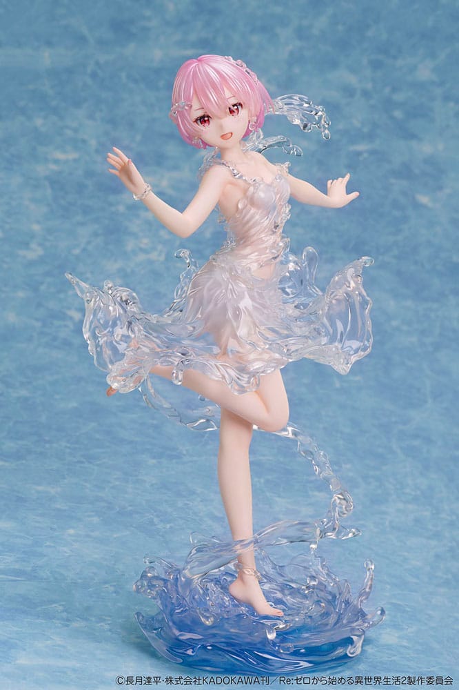 Re:Zero Starting Life in Another World PVC Statue 1/7 Ram Aqua Dress 23 cm Image 3