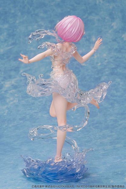 Re:Zero Starting Life in Another World PVC Statue 1/7 Ram Aqua Dress 23 cm Image 5