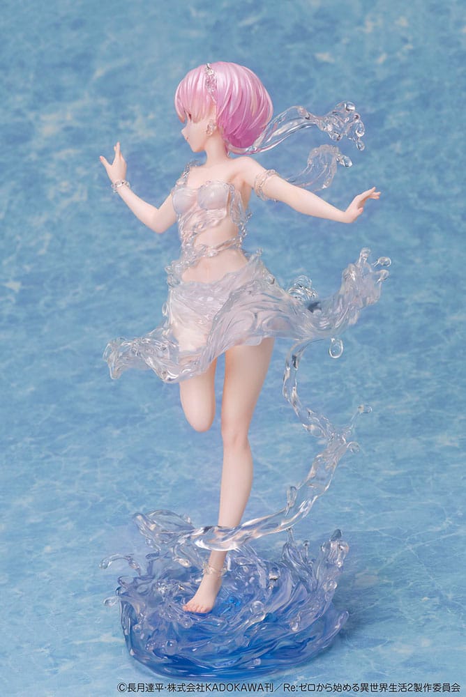 Re:Zero Starting Life in Another World PVC Statue 1/7 Ram Aqua Dress 23 cm Image 6