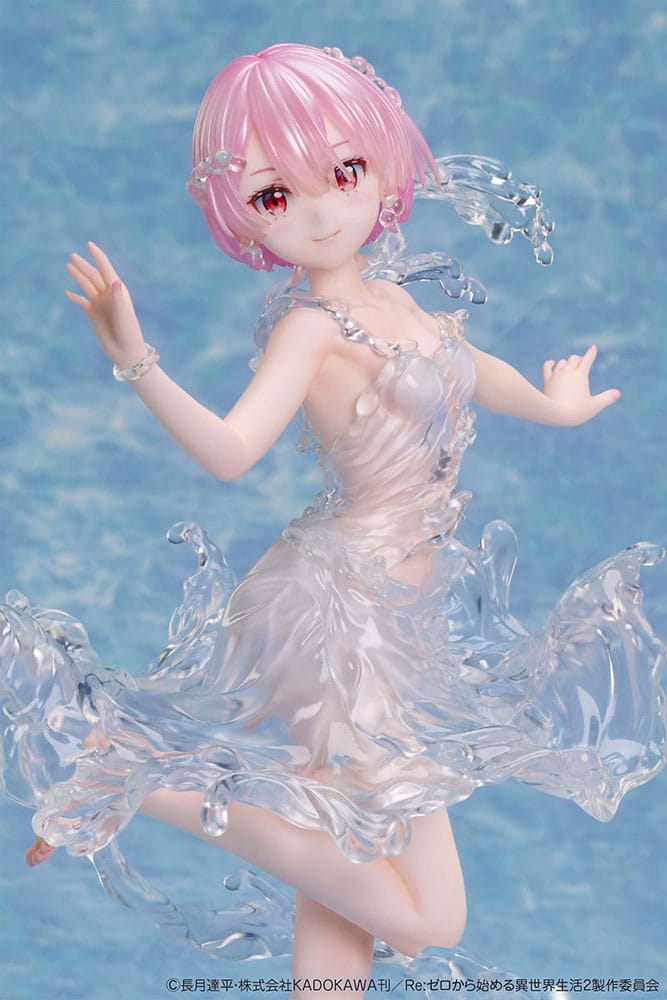 Re:Zero Starting Life in Another World PVC Statue 1/7 Ram Aqua Dress 23 cm Image 10
