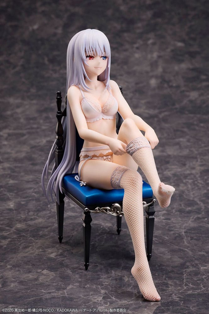 Date a Bullet PVC Statue 1/7 White Queen 17 cm Image 4