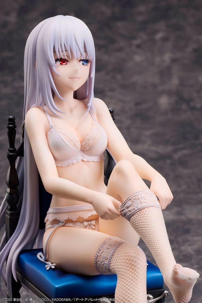 Date a Bullet PVC Statue 1/7 White Queen 17 cm Image 7