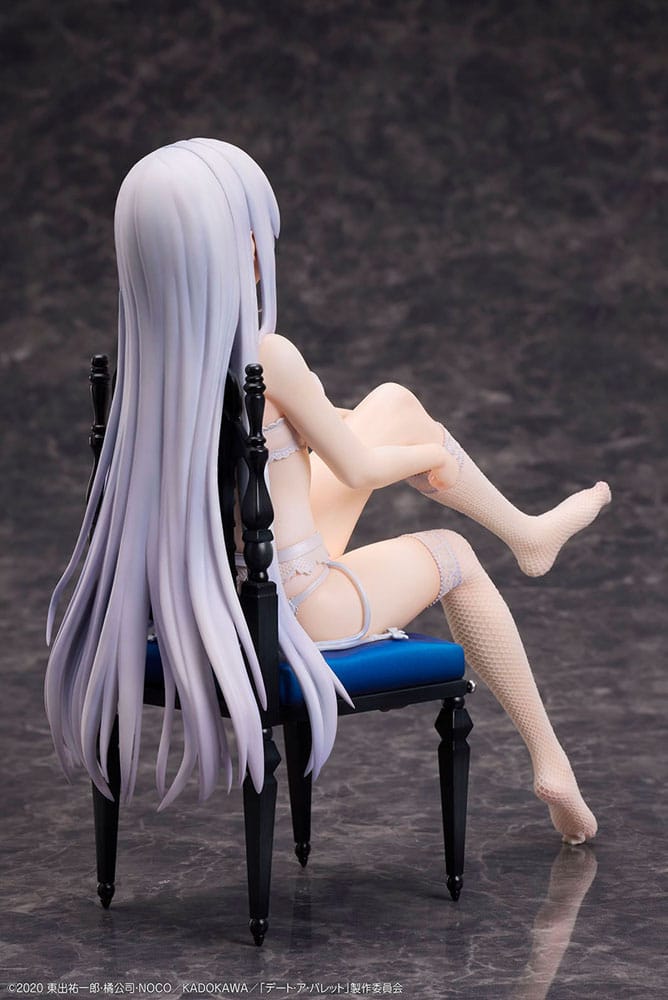 Date a Bullet PVC Statue 1/7 White Queen 17 cm Image 8