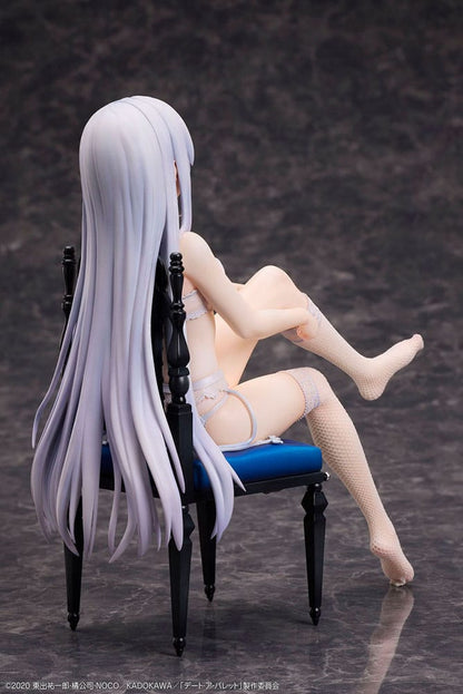 Date a Bullet PVC Statue 1/7 White Queen 17 cm Image 8
