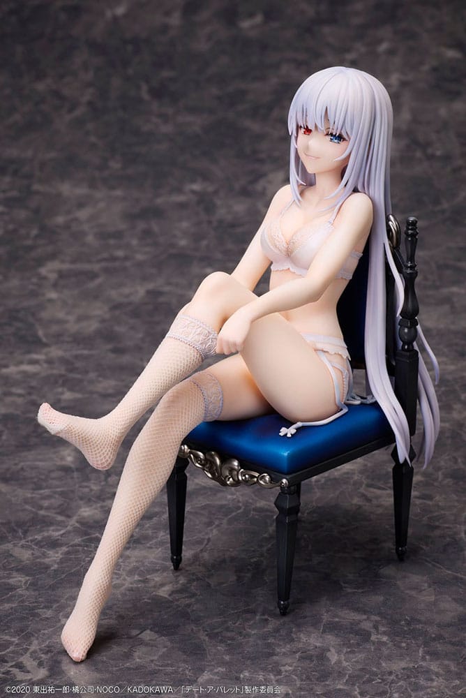 Date a Bullet PVC Statue 1/7 White Queen 17 cm Image 9