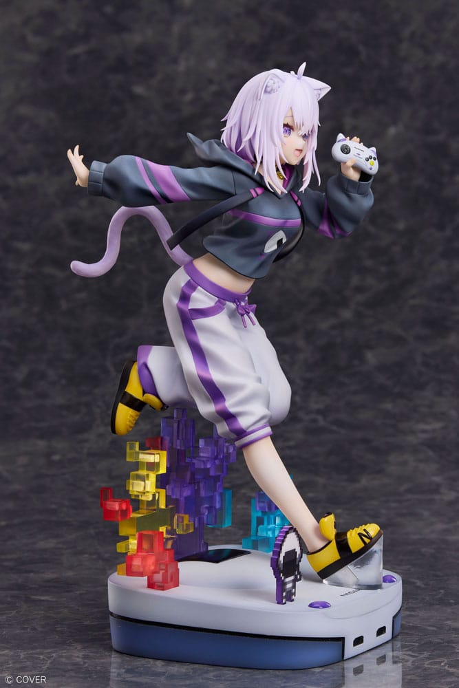 Hololive Production PVC Statue 1/7 Nekomata Okayu We Are Gamers Ver. 23 cm Image 4