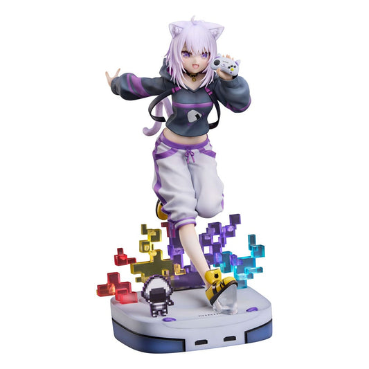 Hololive Production PVC Statue 1/7 Nekomata Okayu We Are Gamers Ver. 23 cm Image 1