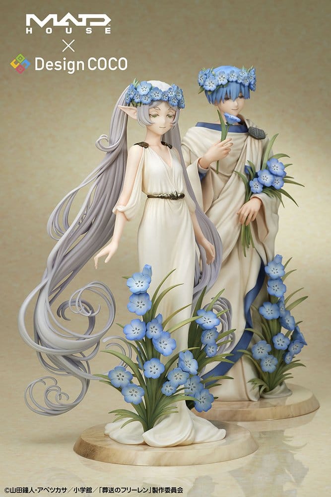 Frieren: Beyond Journey's End PVC Figuren 2er-Pack Frieren & Himmel Art Nouveau Style Image 3