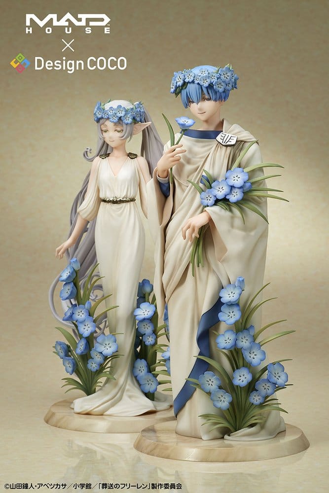 Frieren: Beyond Journey's End PVC Figuren 2er-Pack Frieren & Himmel Art Nouveau Style Image 4