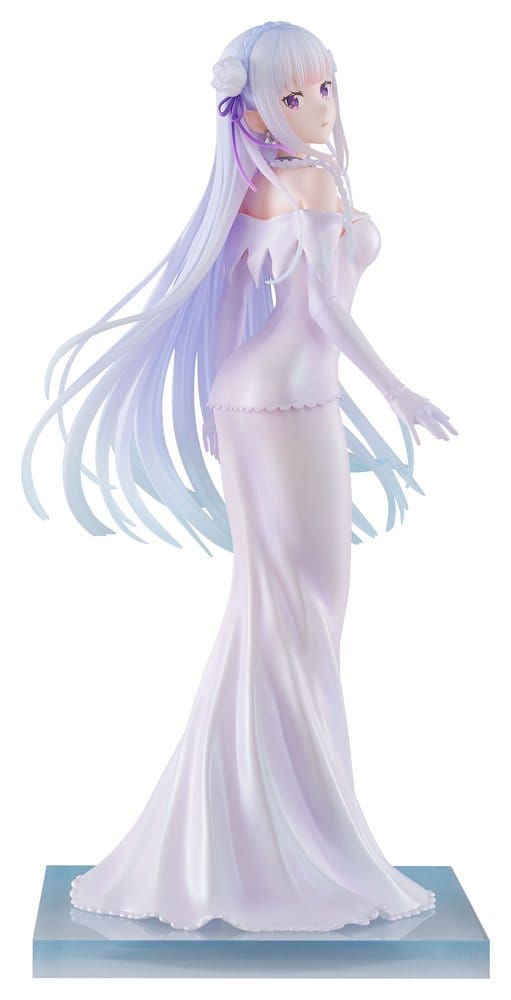 Re:ZERO -Starting Life in Another World- PVC Figur 1/7 Emilia Wedding dress Ver. 24 cm Image 1